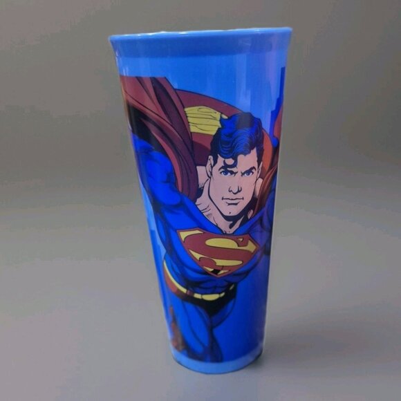 Tupperware Super Hero Tumbler 16oz. Cups Flash Superman Batman Green Lantern - Picture 3 of 7